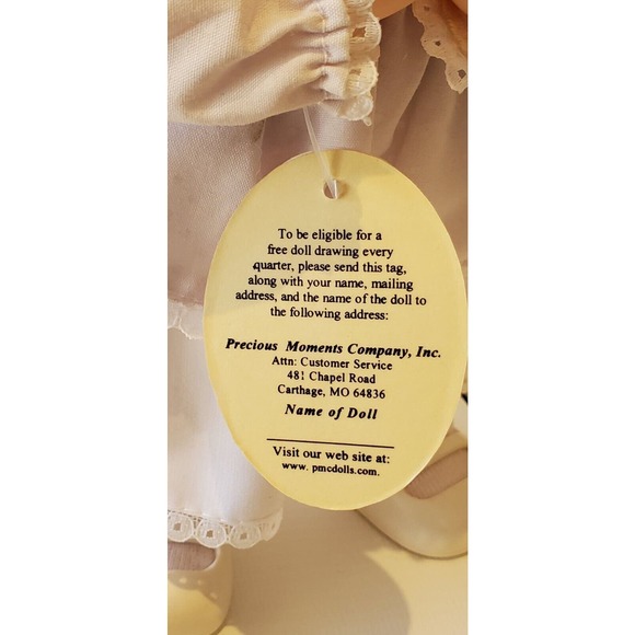 Precious Moments First Communion Brunette Doll, Vintage 1996 - Picture 7 of 7